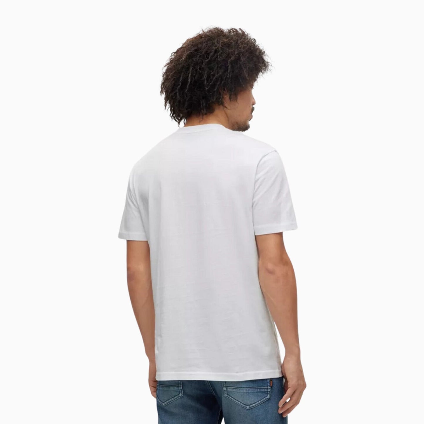 Men's Cotton Jersey Crew Neck T Shirt