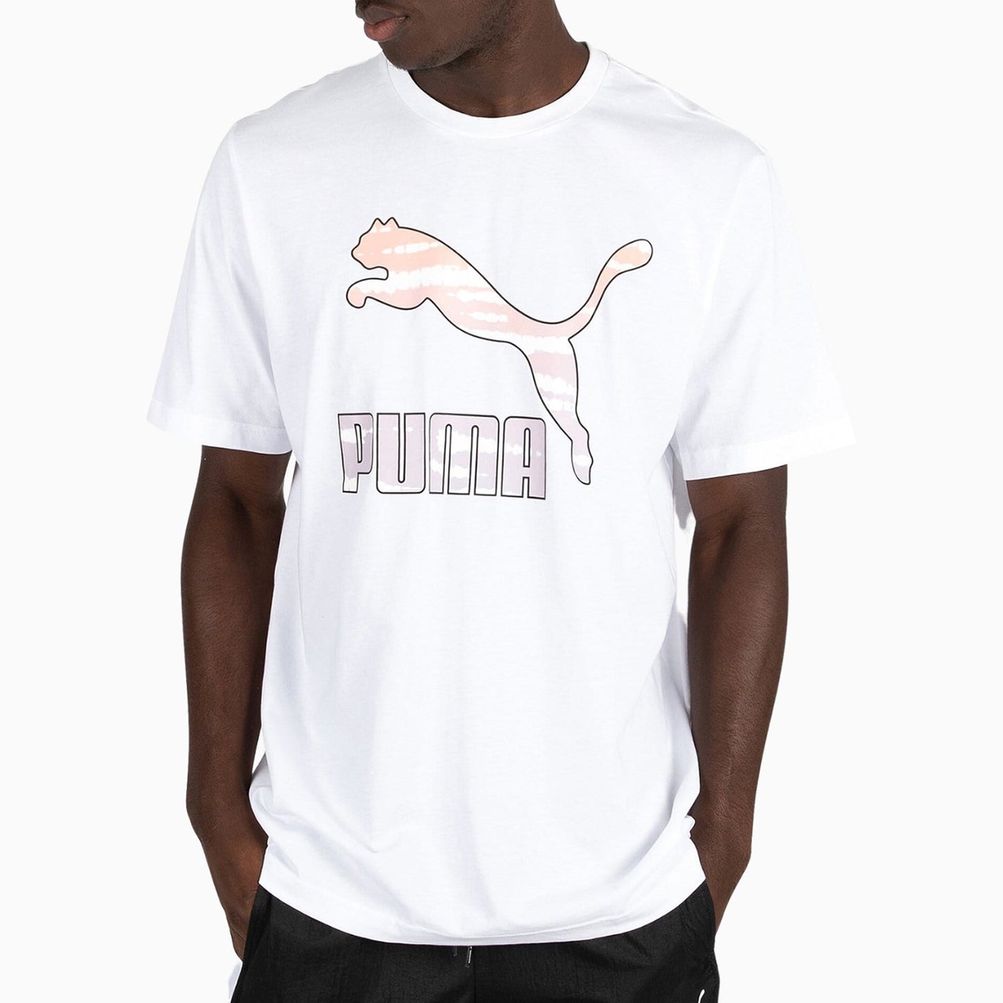 Men's Tie Dye Graphic T Shirt