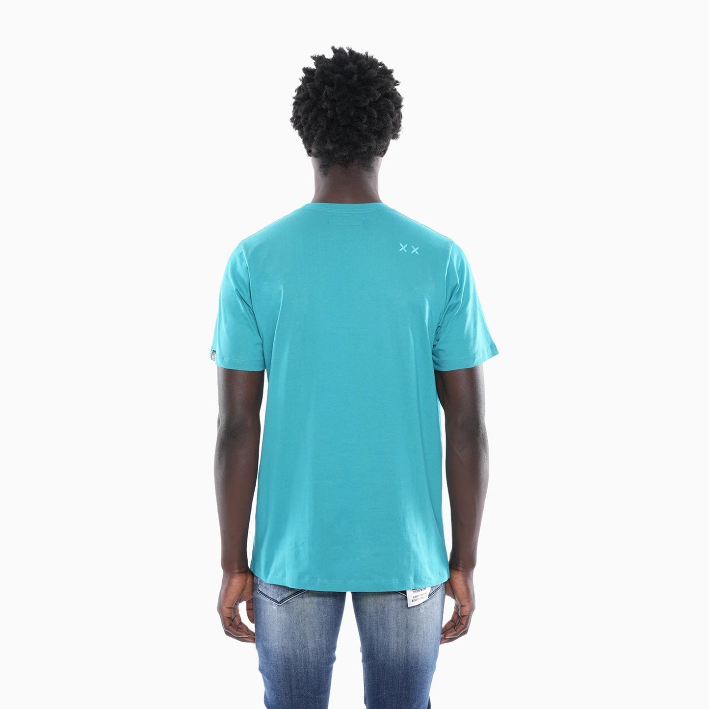 Men's 3D Clean Shimuchan Logo Crew Neck T-Shirt
