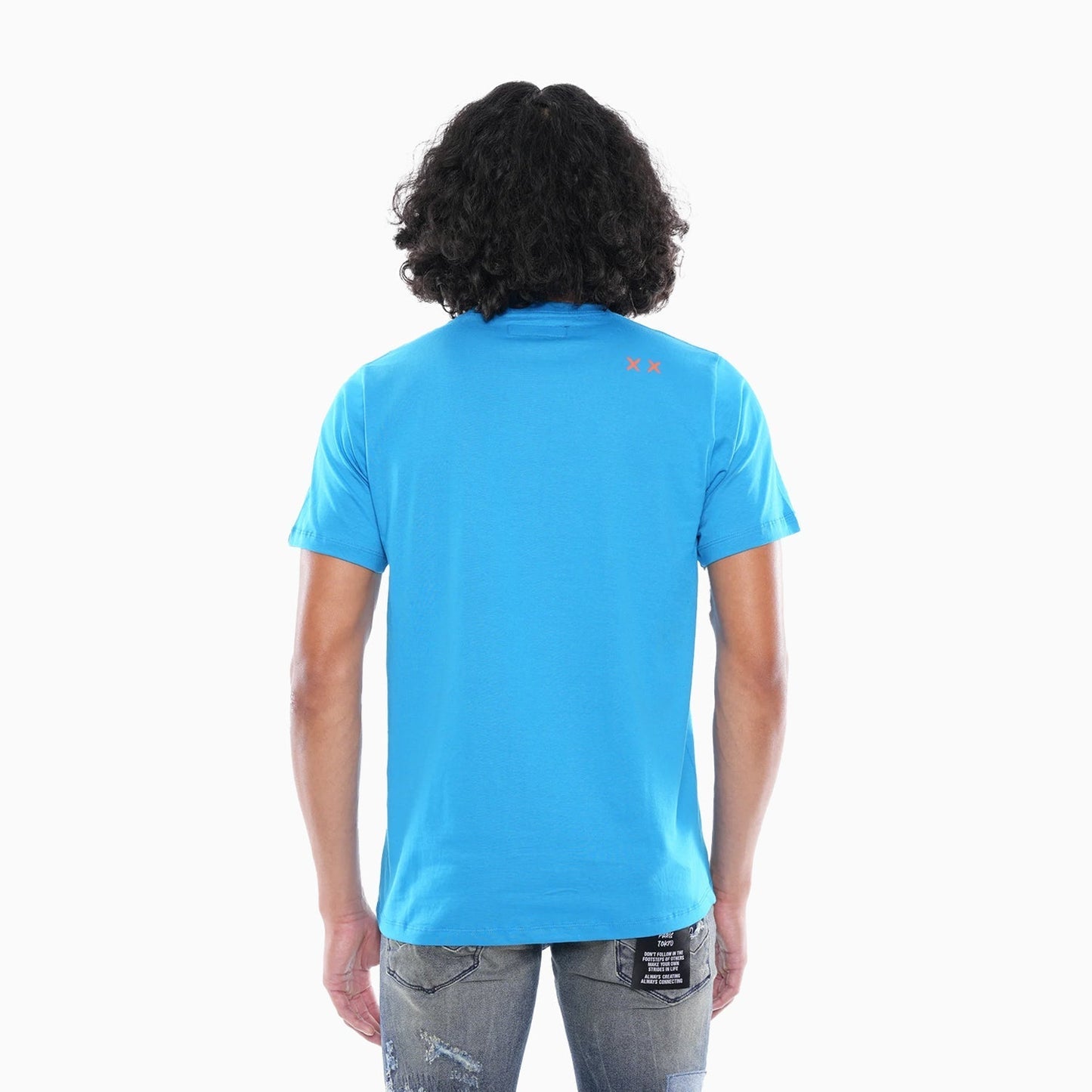 Men's 3D Clean Shimuchan Logo Crew Neck Tee