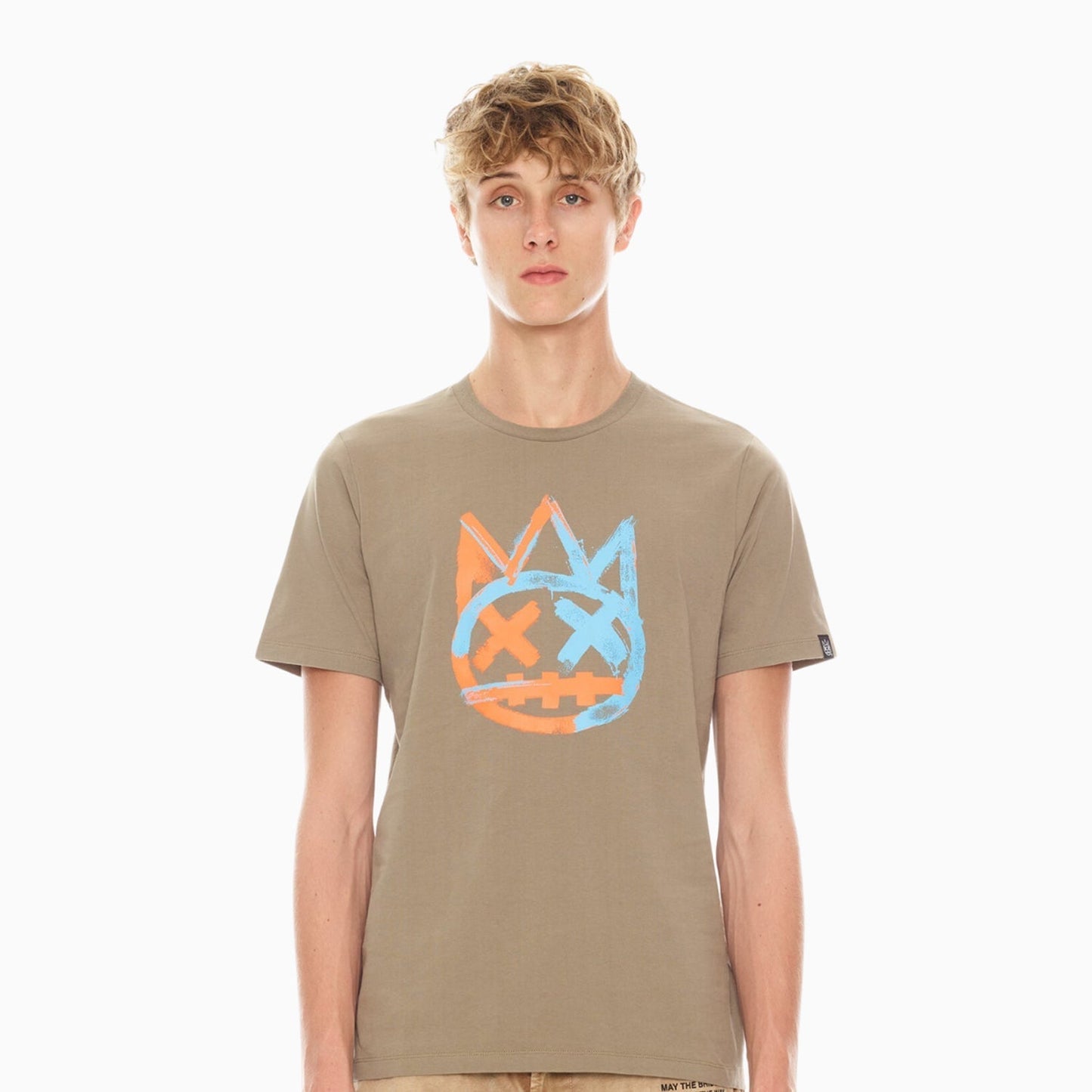 Men's Shimuchan Logo Short Sleeve Crew Neck T Shirt