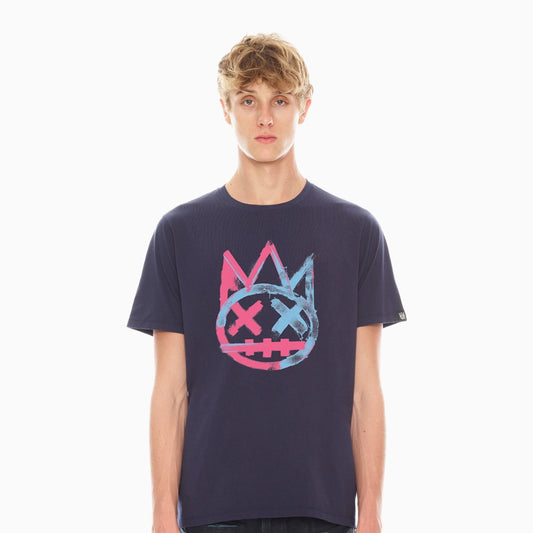 Men's Shimuchan Logo Short Sleeve Crew Neck T Shirt