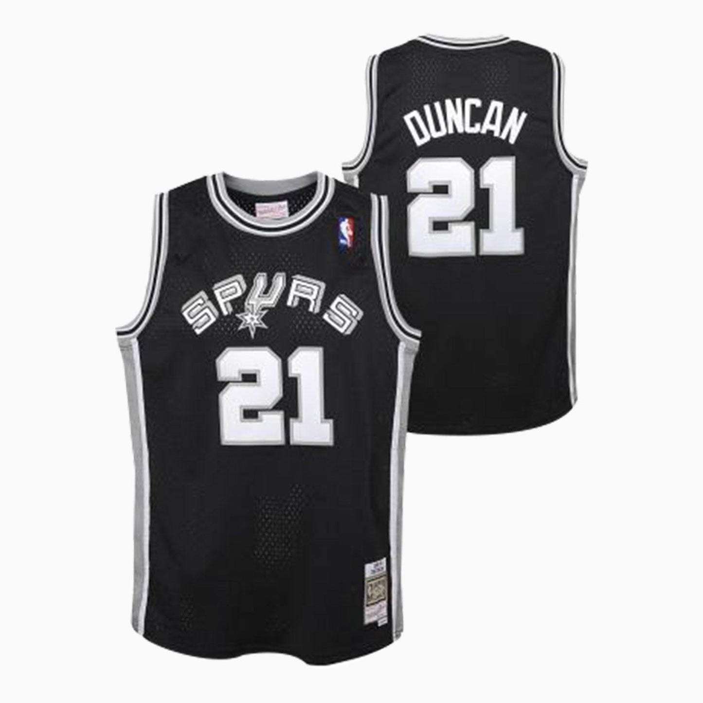 Kid's Swingman Tim Duncan San Antonio Spurs NBA Jersey