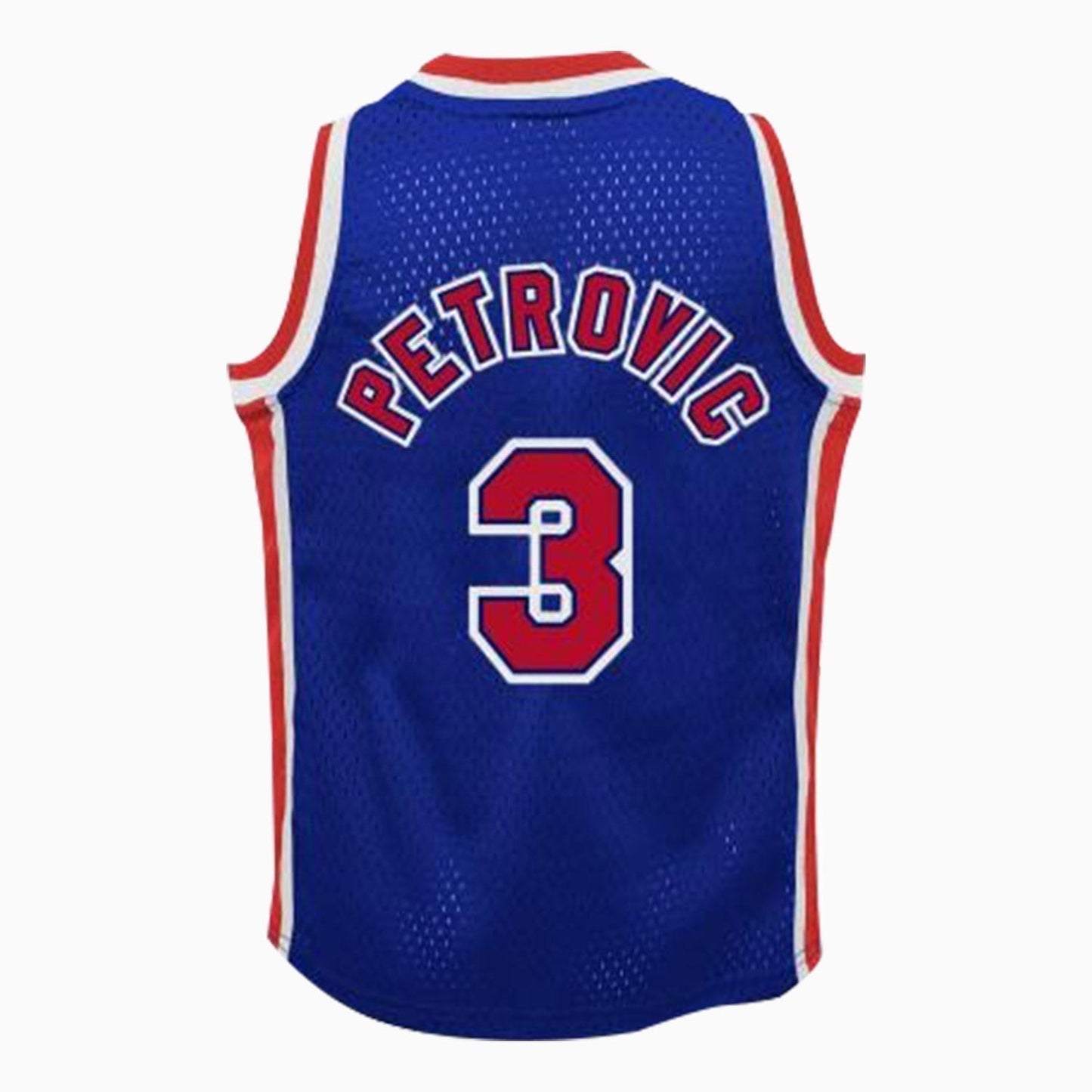 Swingman Brooklyn Nets Drazen Petrovic 1992-93 NBA Jersey Youth