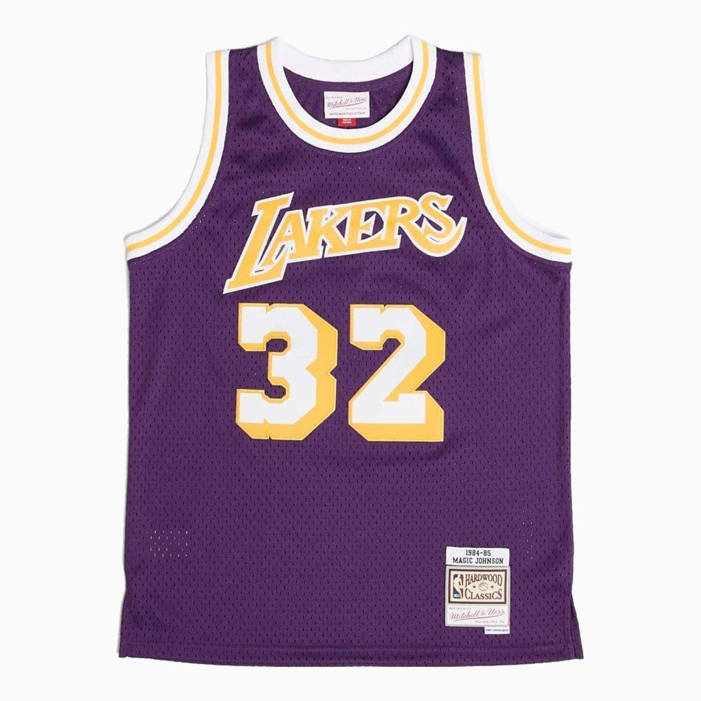 Swingman Magic Johnson Los Angeles Lakers NBA 1984-85 Jersey Youth