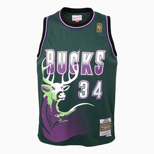 Swingman Ray Allen Milwaukee Bucks NBA 1996-97 Jersey Youth