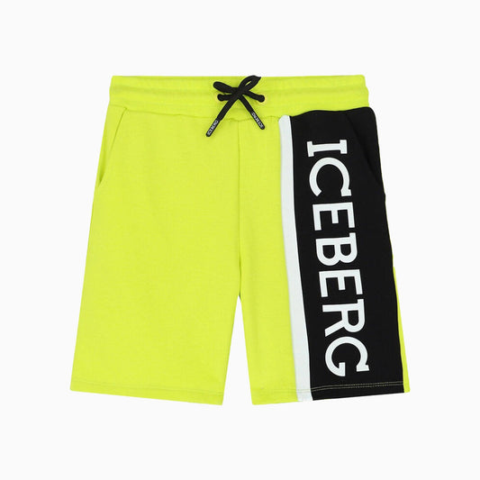 Kid's Bermuda In Felpa Shorts