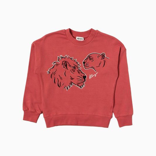 Kid's Crew Neck Long Sleeve Sweatshirt
