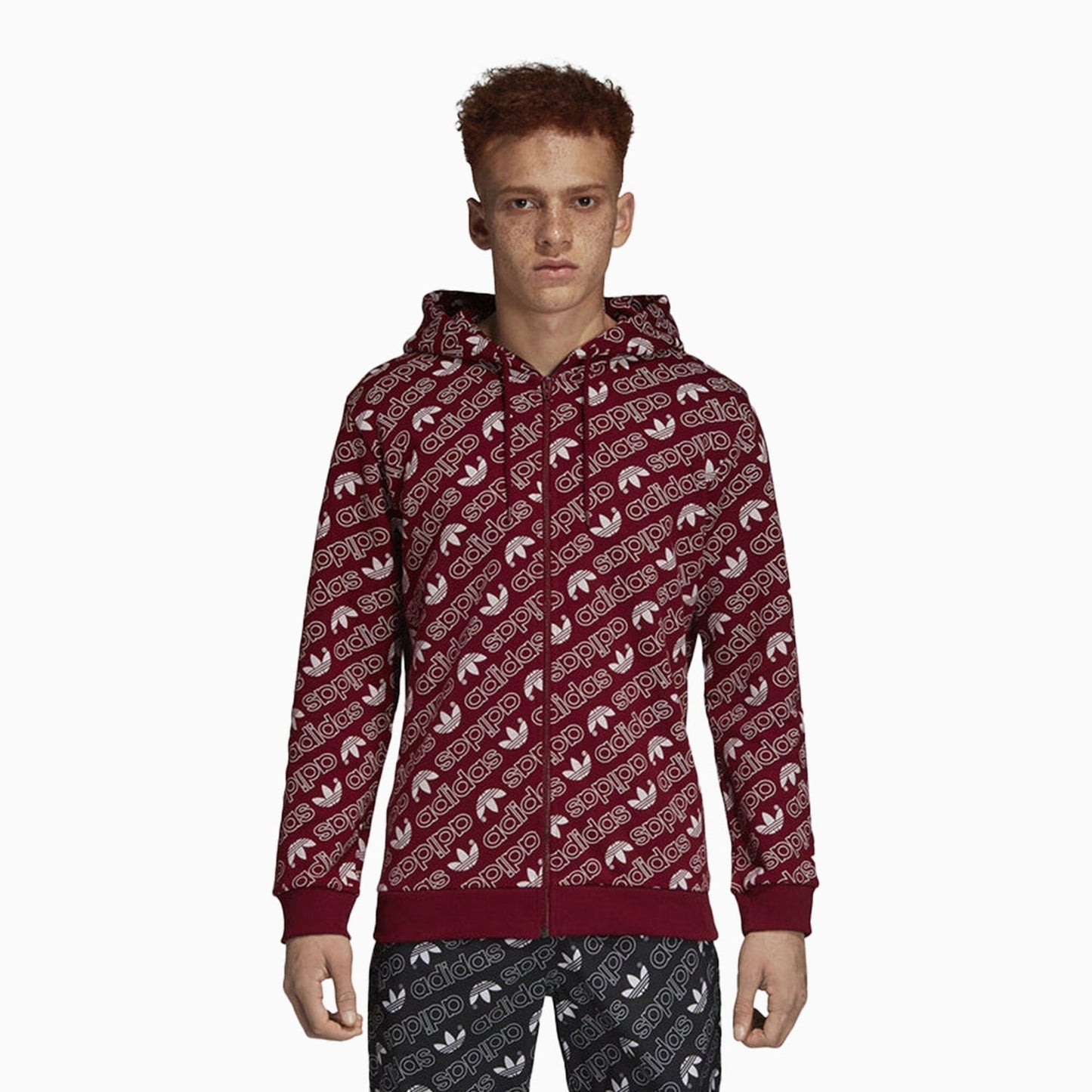 Men's Monogram Full Zip Hoodie