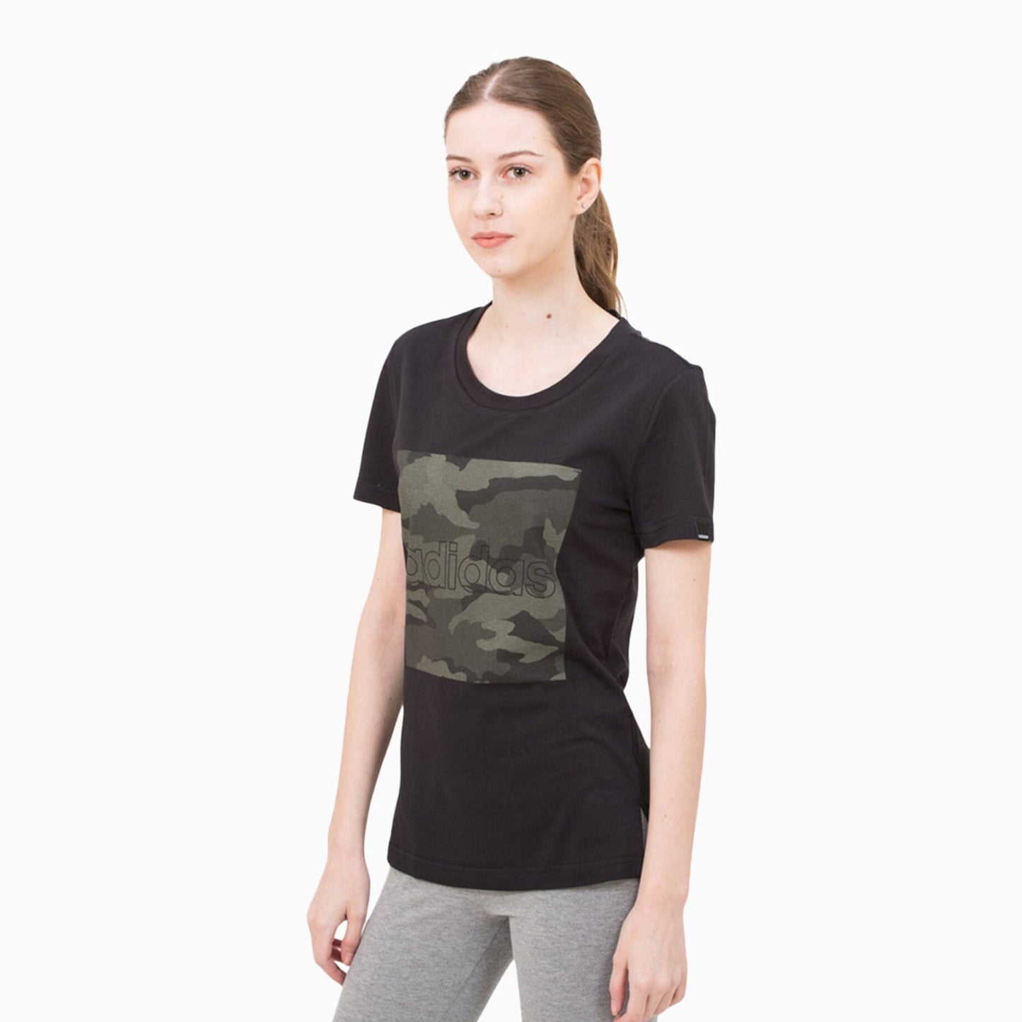 Women's Boxed Camo T Shirt
