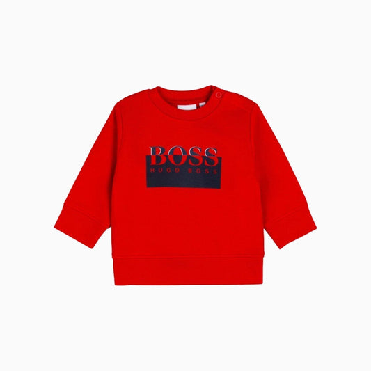 Kid's Text Logo Sweatshirt