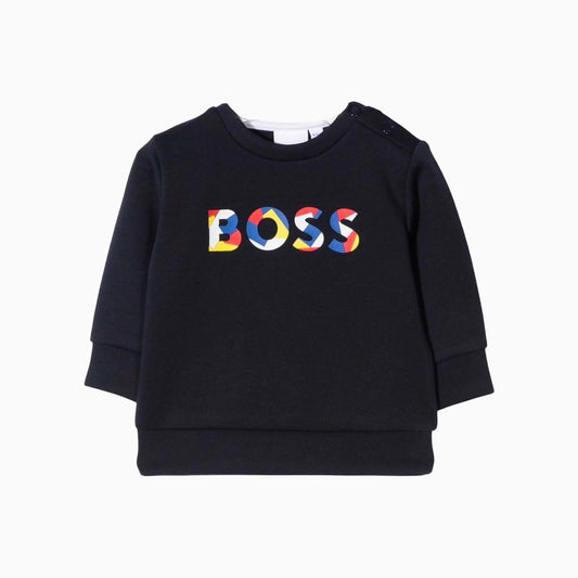 Kid's Logo Print Sweatshirt
