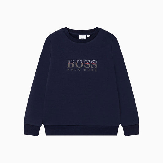 Kid's Technical Logo Sweatshirt