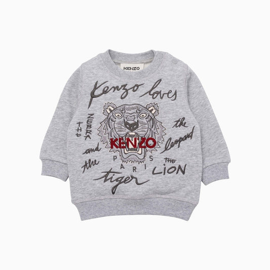 Kid's Logo Crew Neck Sweatshirt