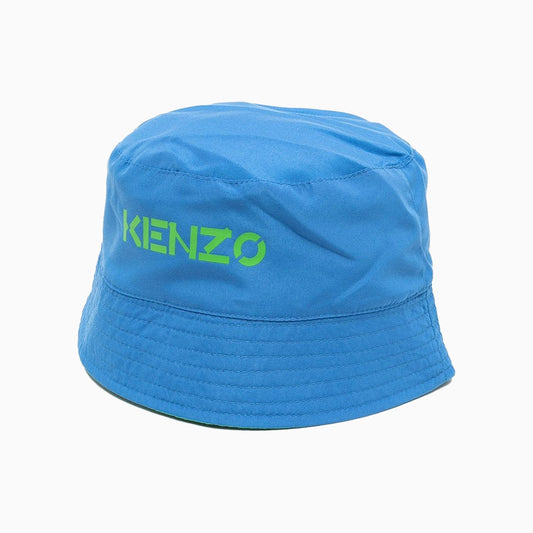 Kid's Logo Print Bucket Hat
