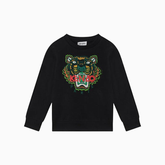 Kid's Tiger Long Sleeve Sweatshirt