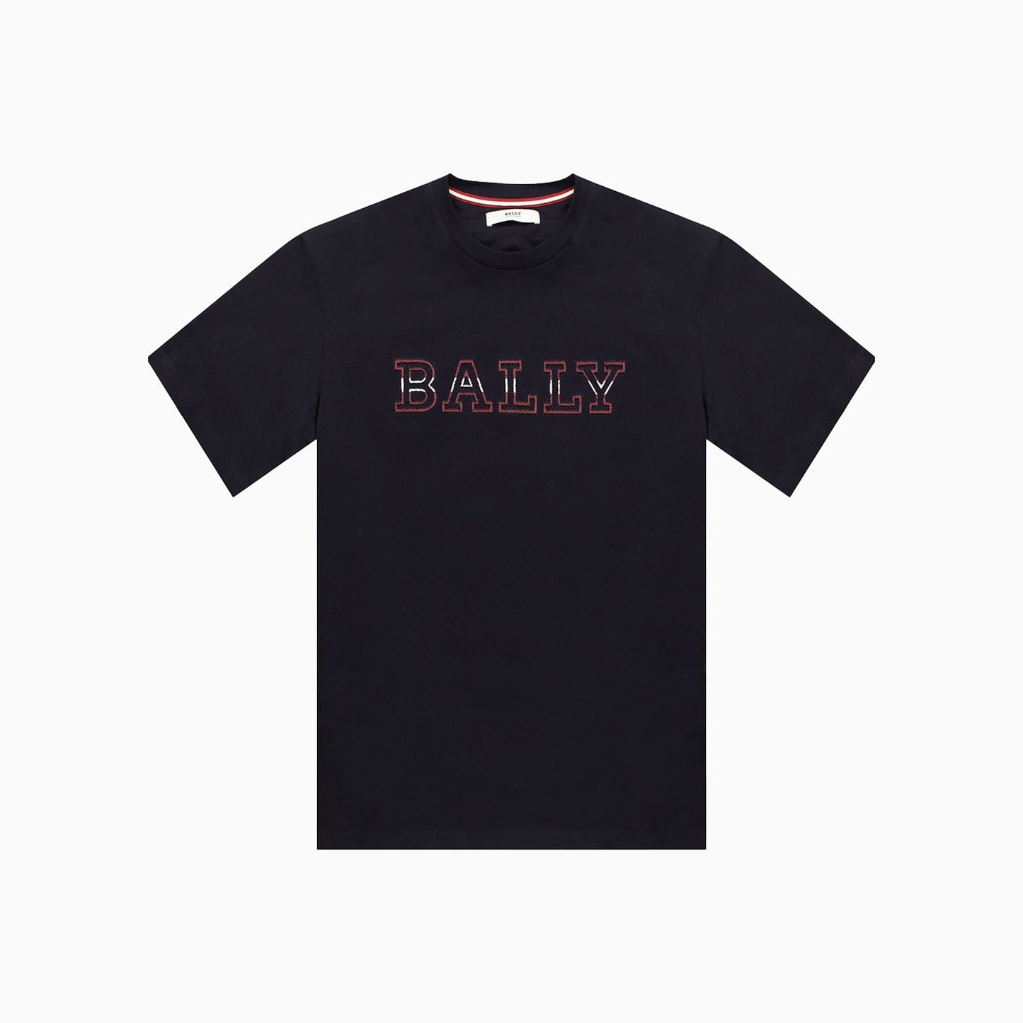 Men's Cotton T Shirt With Embroidered Logo