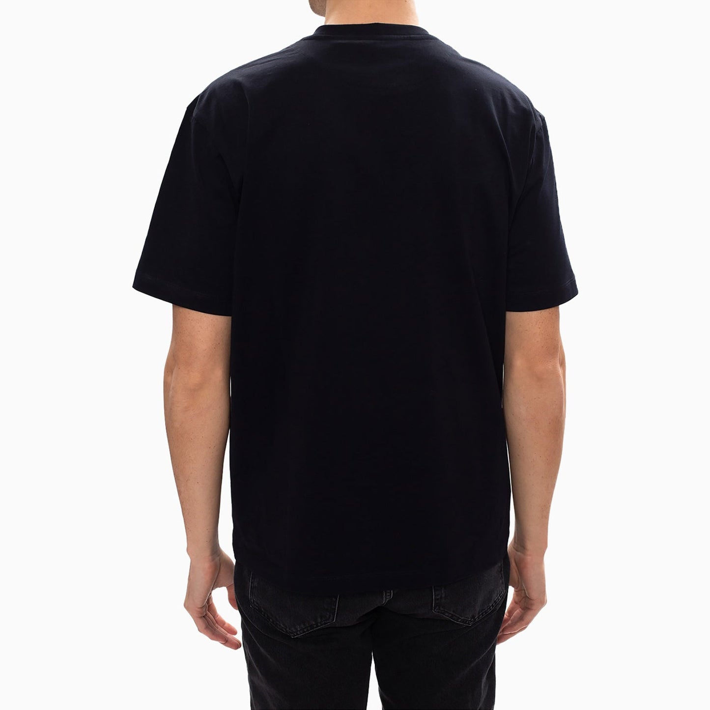 Men's Cotton T Shirt With Embroidered Logo