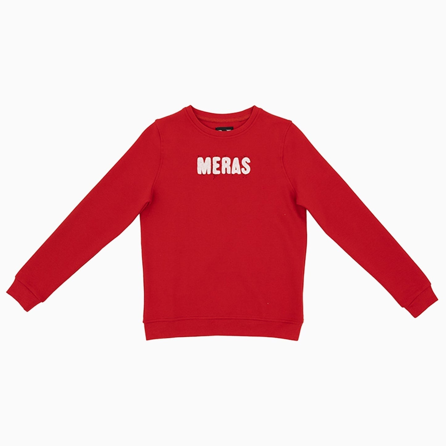 Kid's Chenille Patch Crew Neck Sweatshirt