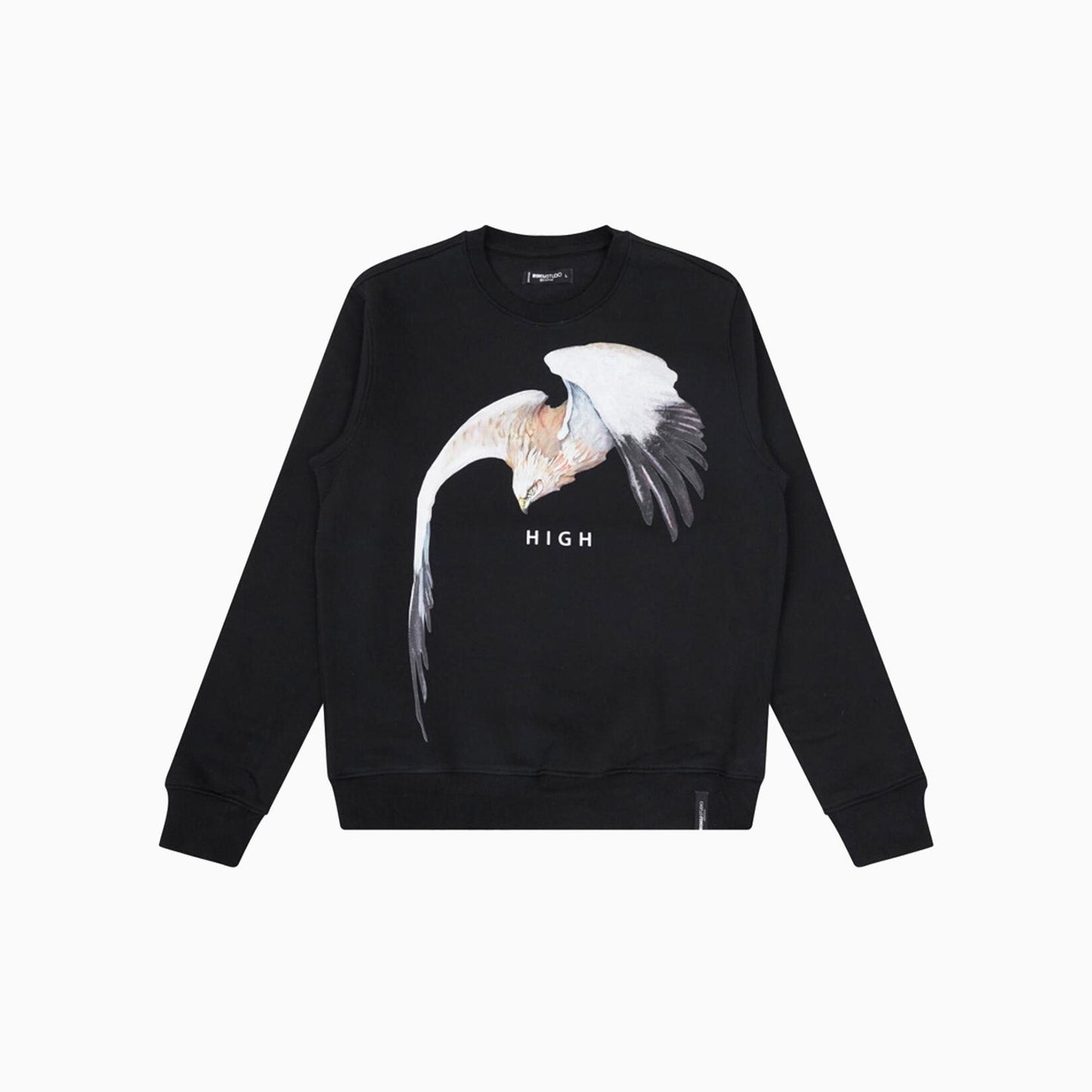 Men's High Crew Neck Sweatshirt