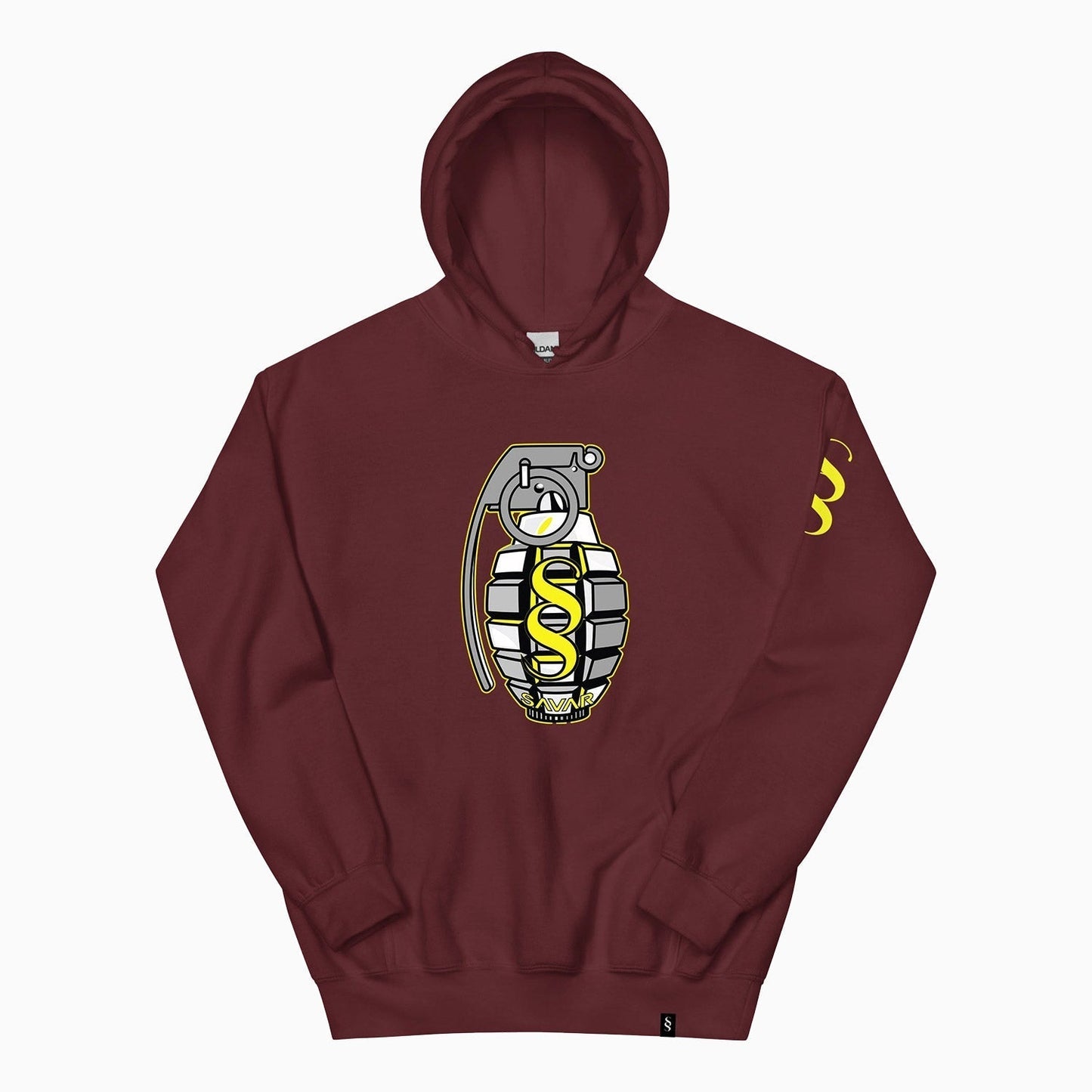 Men's Grenade Graphic Pull Over Hoodie