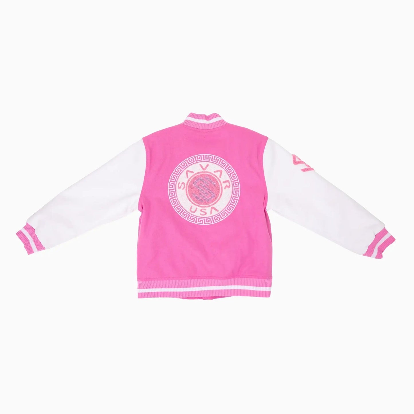 Women's Circle Wool Varsity Jacket