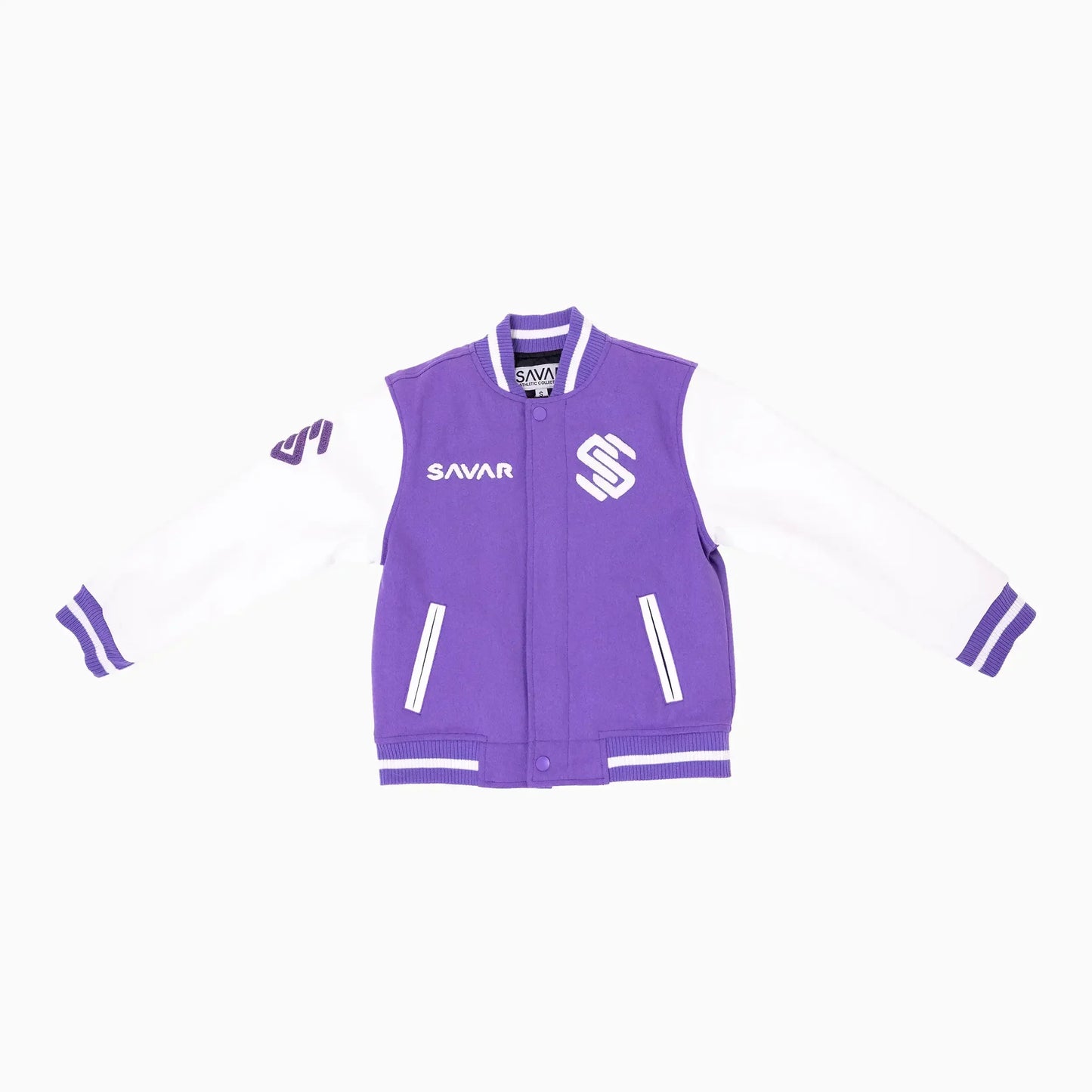 Women's Circle Wool Varsity Jacket