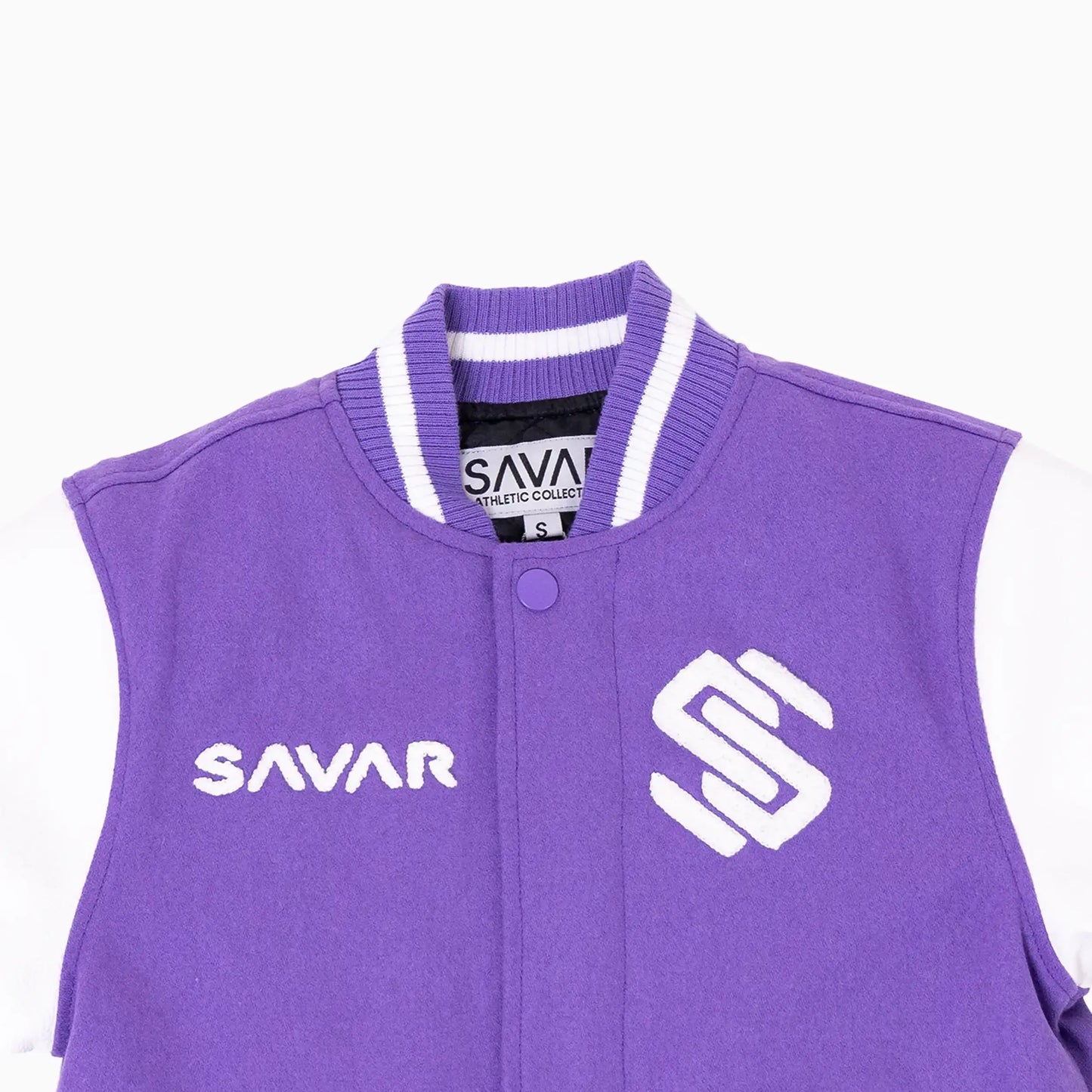 Women's Circle Wool Varsity Jacket