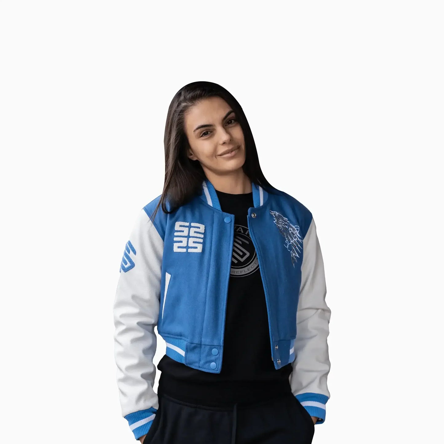 Women's Wings Wool Varsity Jacket