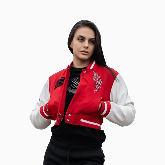 Women's Wings Wool Varsity Jacket