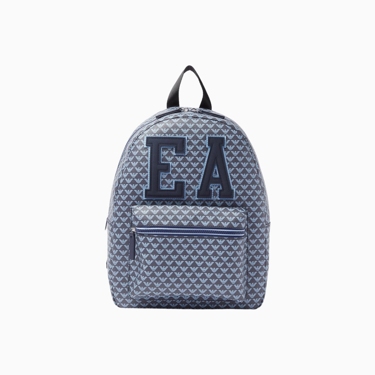 Kid's All Over Logo Print And Patch Bag