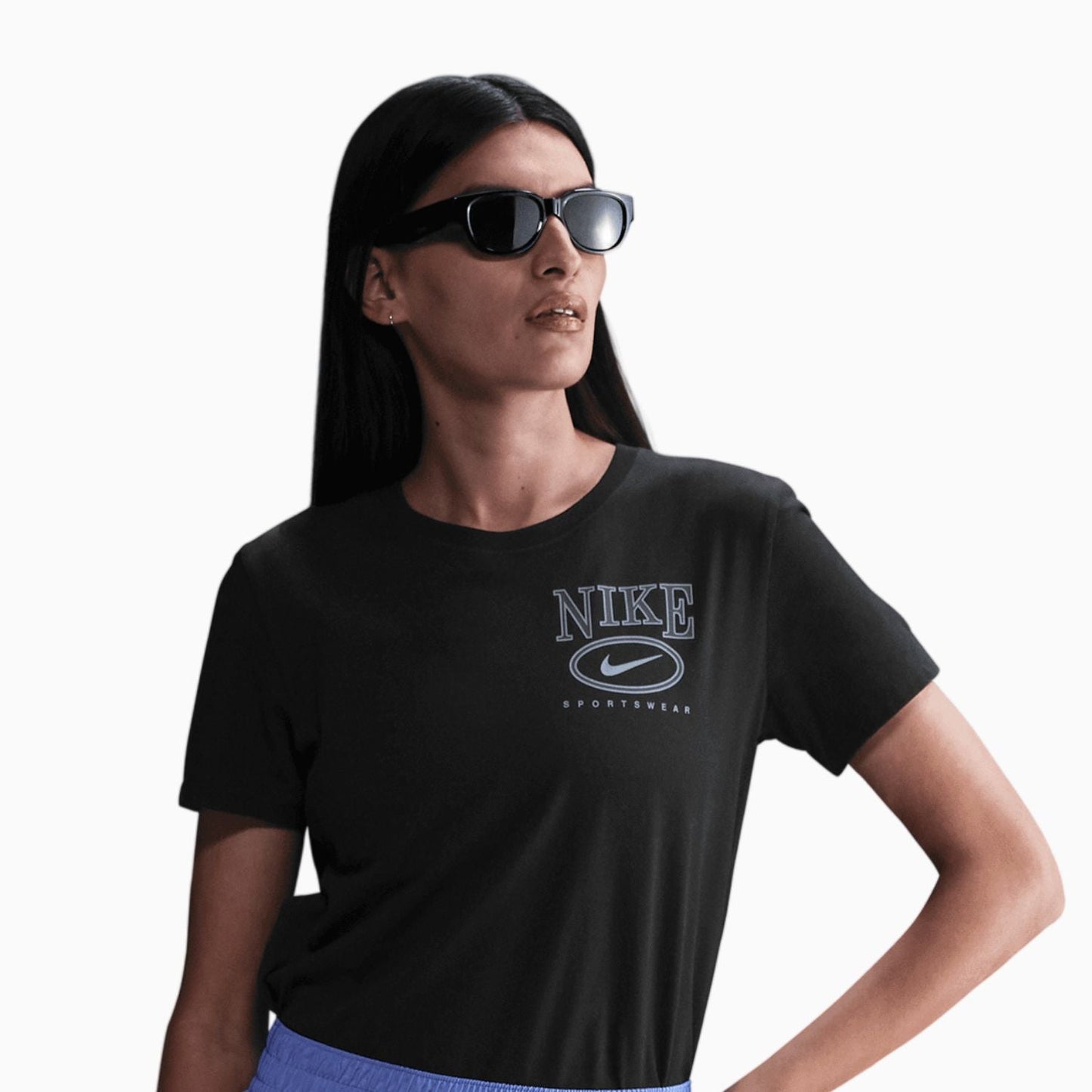 Women's Sportswear Club T-Shirt and Shorts Outfit