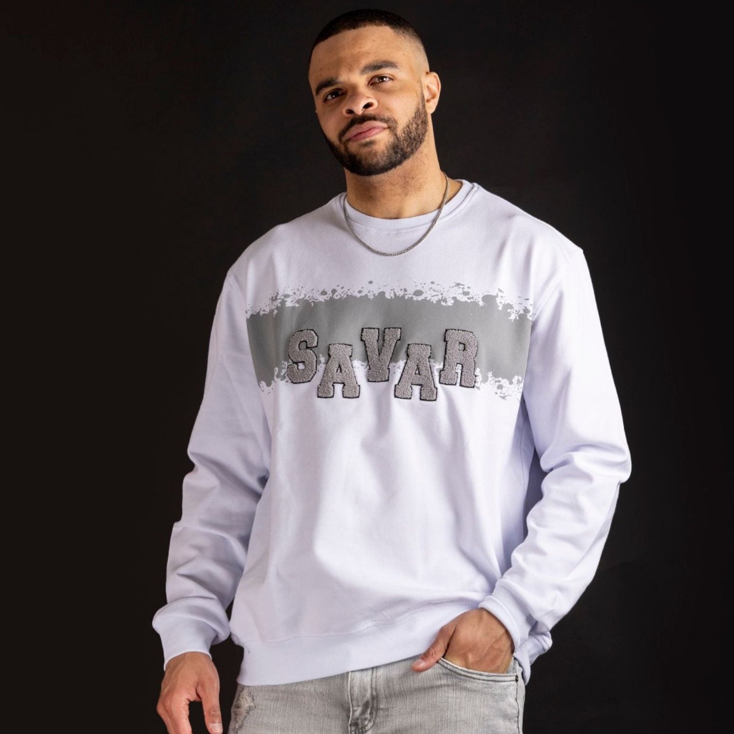 Men's Splash Crew Neck Sweatshirt