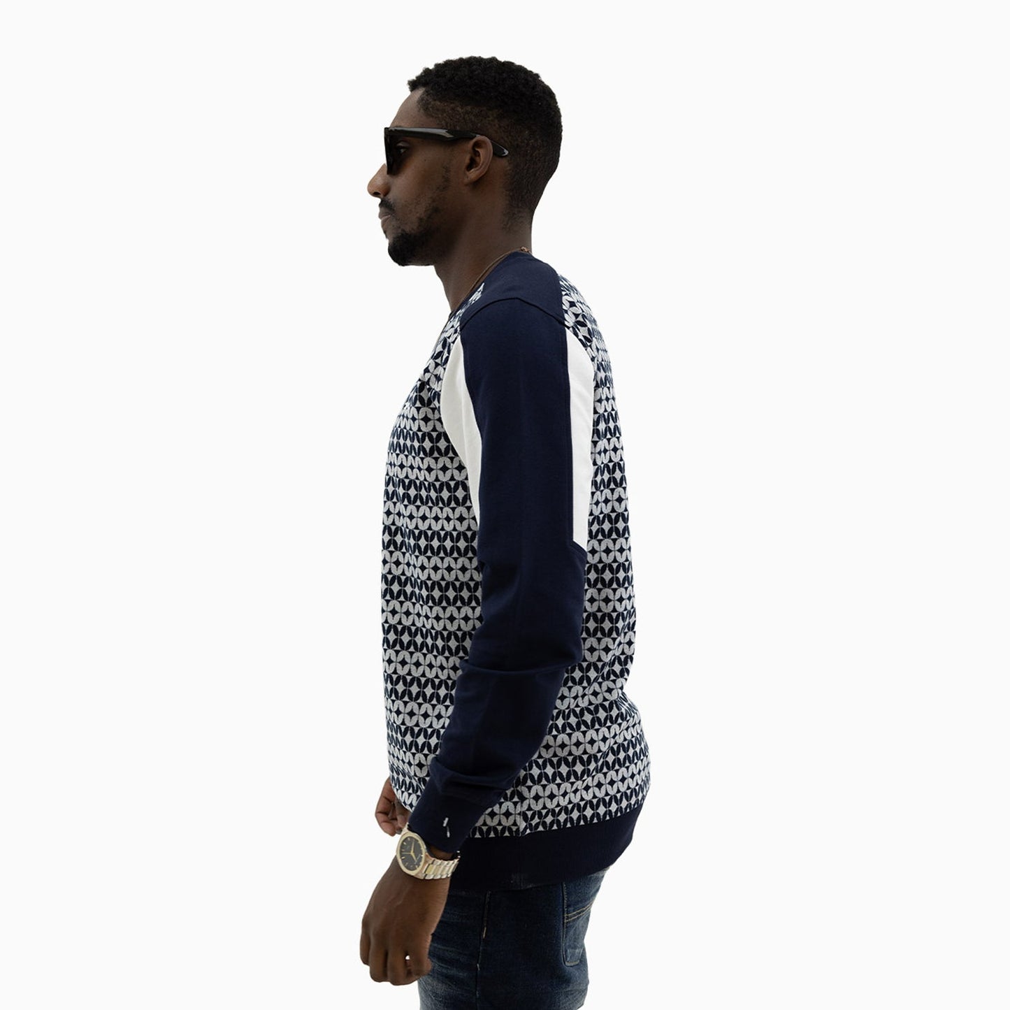 Men's Brookings Jacquard Knit Sweatshirt