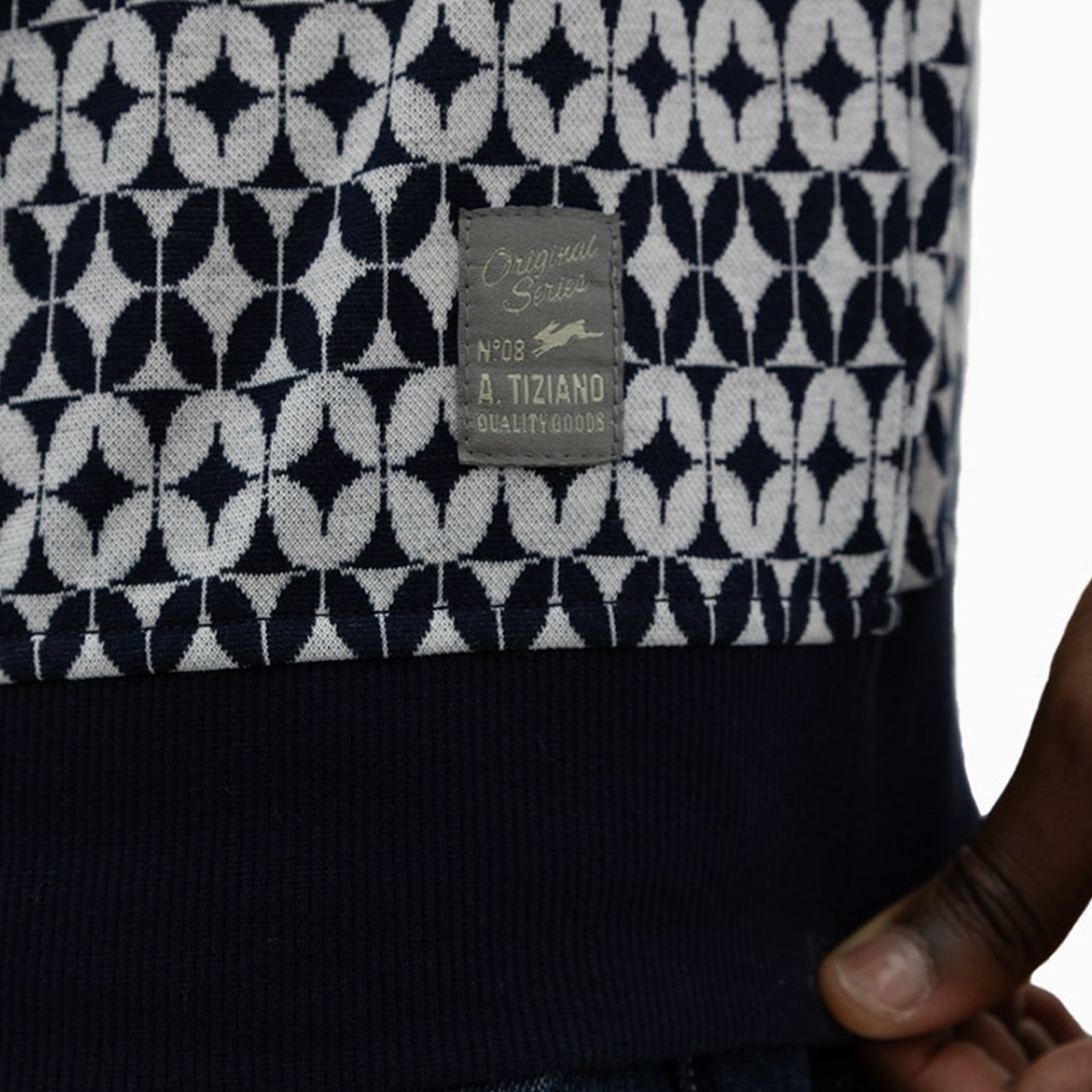 Men's Brookings Jacquard Knit Sweatshirt