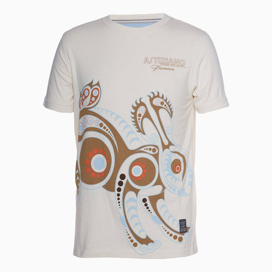 Men's Irvin Graphic Print Crew Neck T Shirt