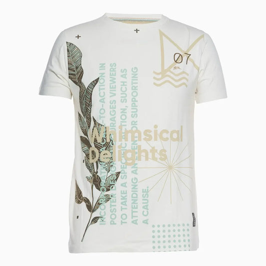 Men's Jeffery Graphic Print Crew Neck T-Shirt