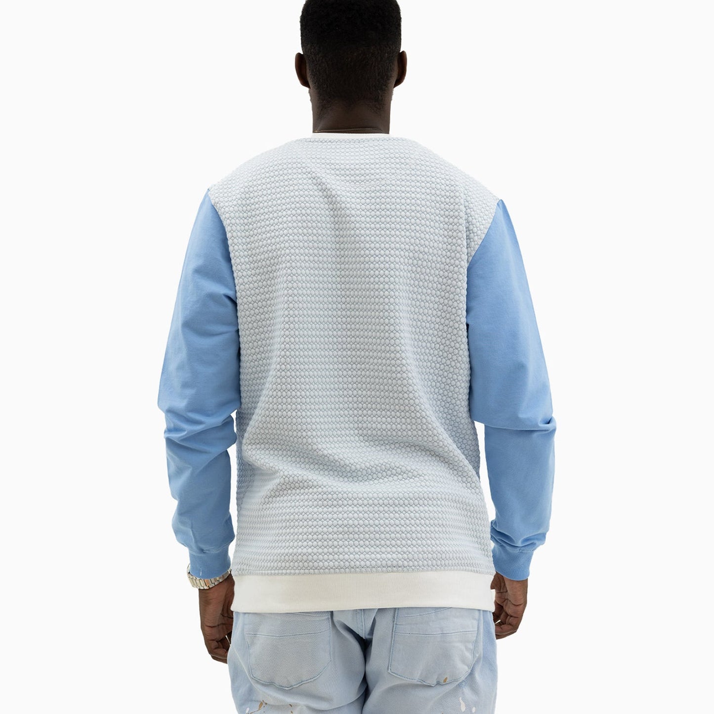 Men's Kalel Jacquard Knit Sweatshirt