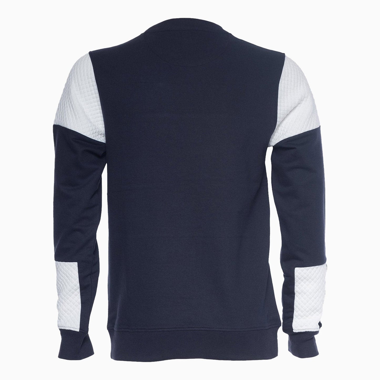 Men's Larson Jacquard Knit Color Block Crew Neck Sweatshirt