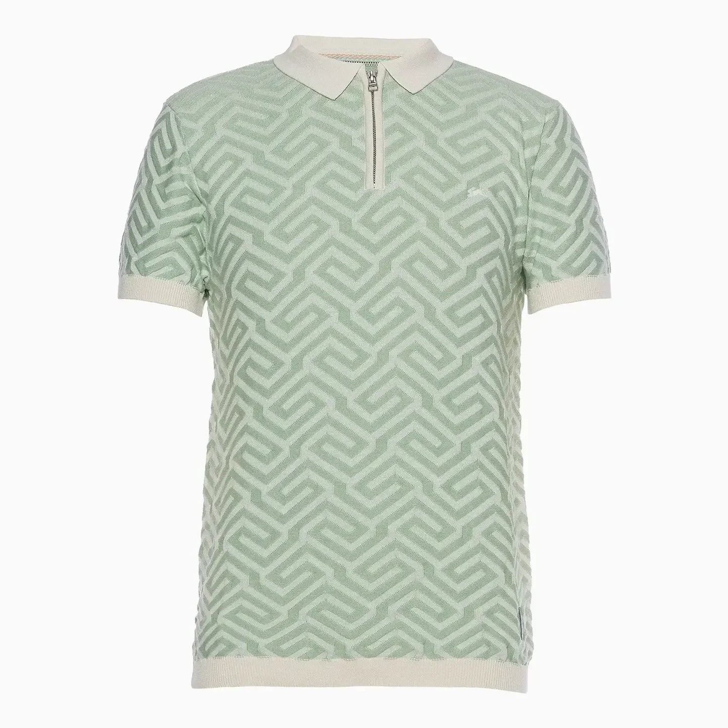 Men's Tboy Jacquard Knit Polo Shirt