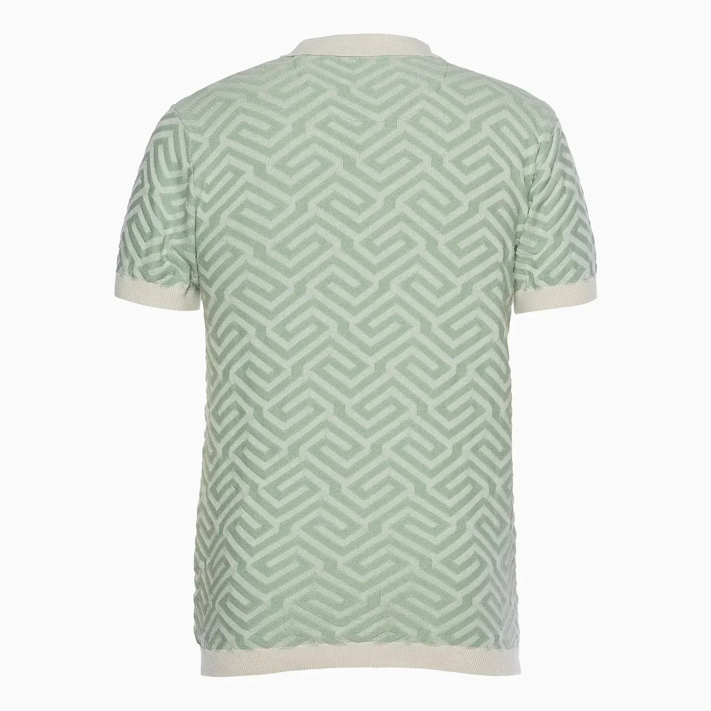 Men's Tboy Jacquard Knit Polo Shirt