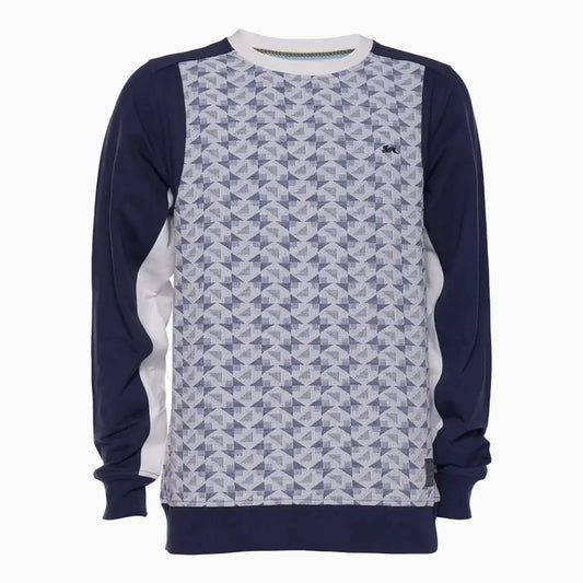 Men's Vance Fancy Knit Crew Neck Sweatshirt