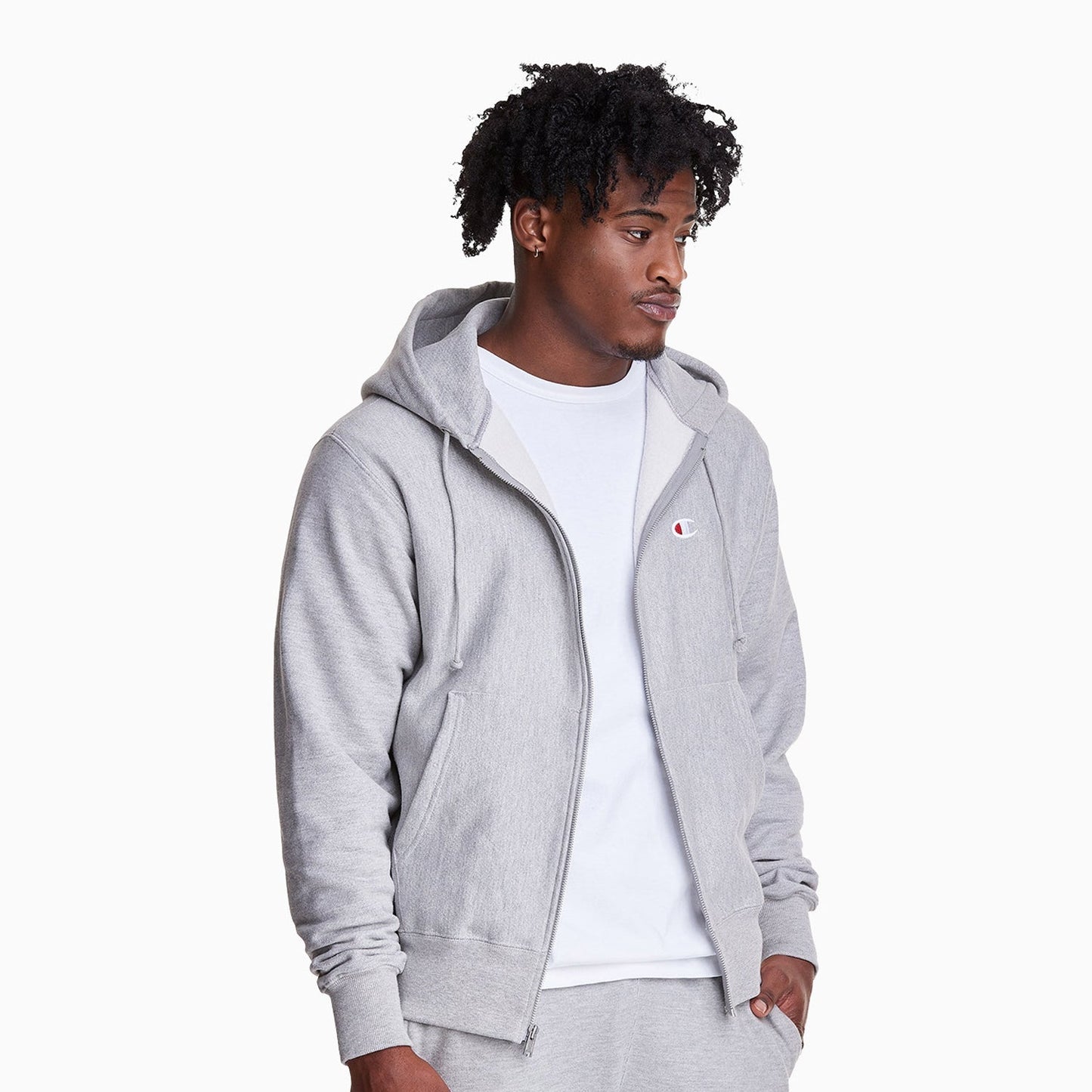 Men's Reverse Weave Full Zip Hoodie