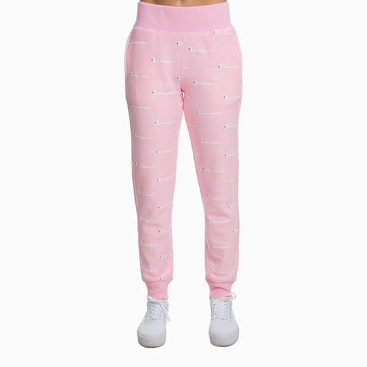 Women's Reverse Weave All Over Print Sweat Pant