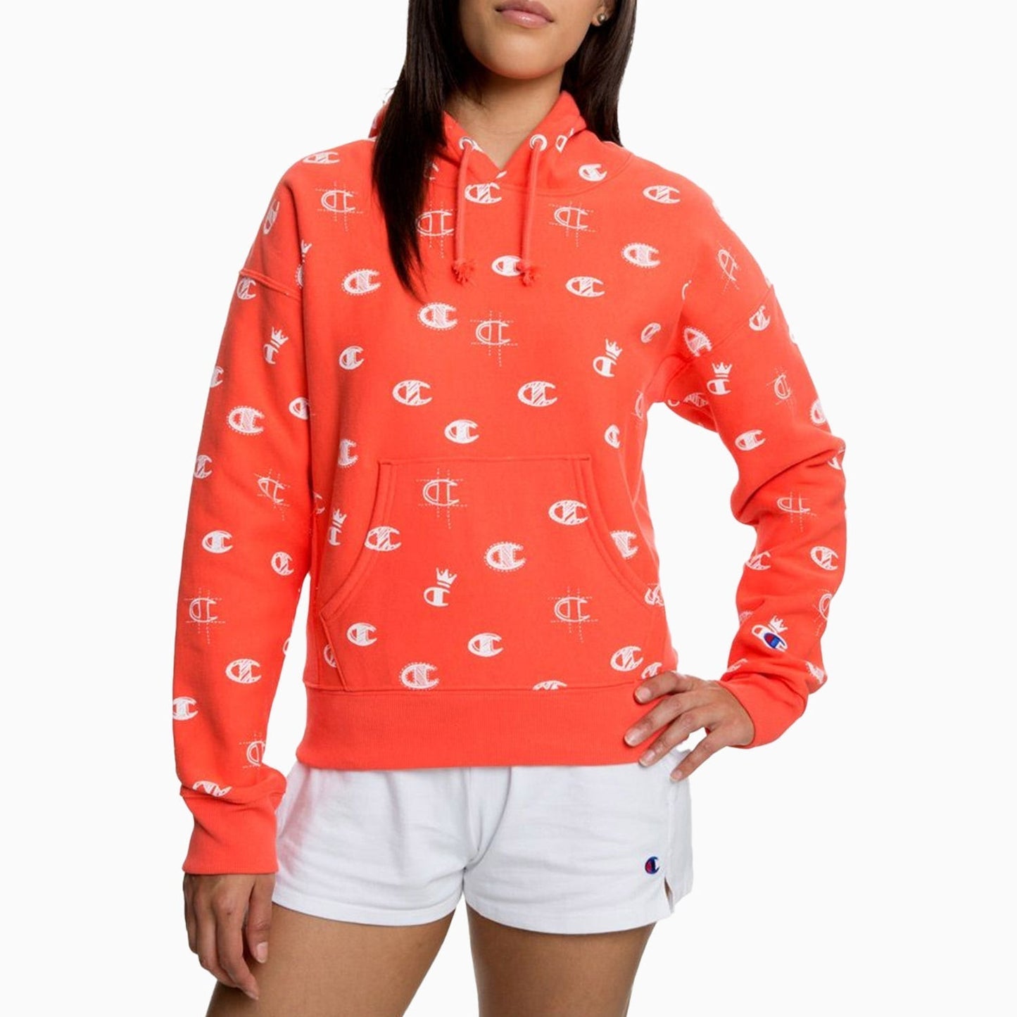 Women's Reverse Weave Pull Over Hoodie