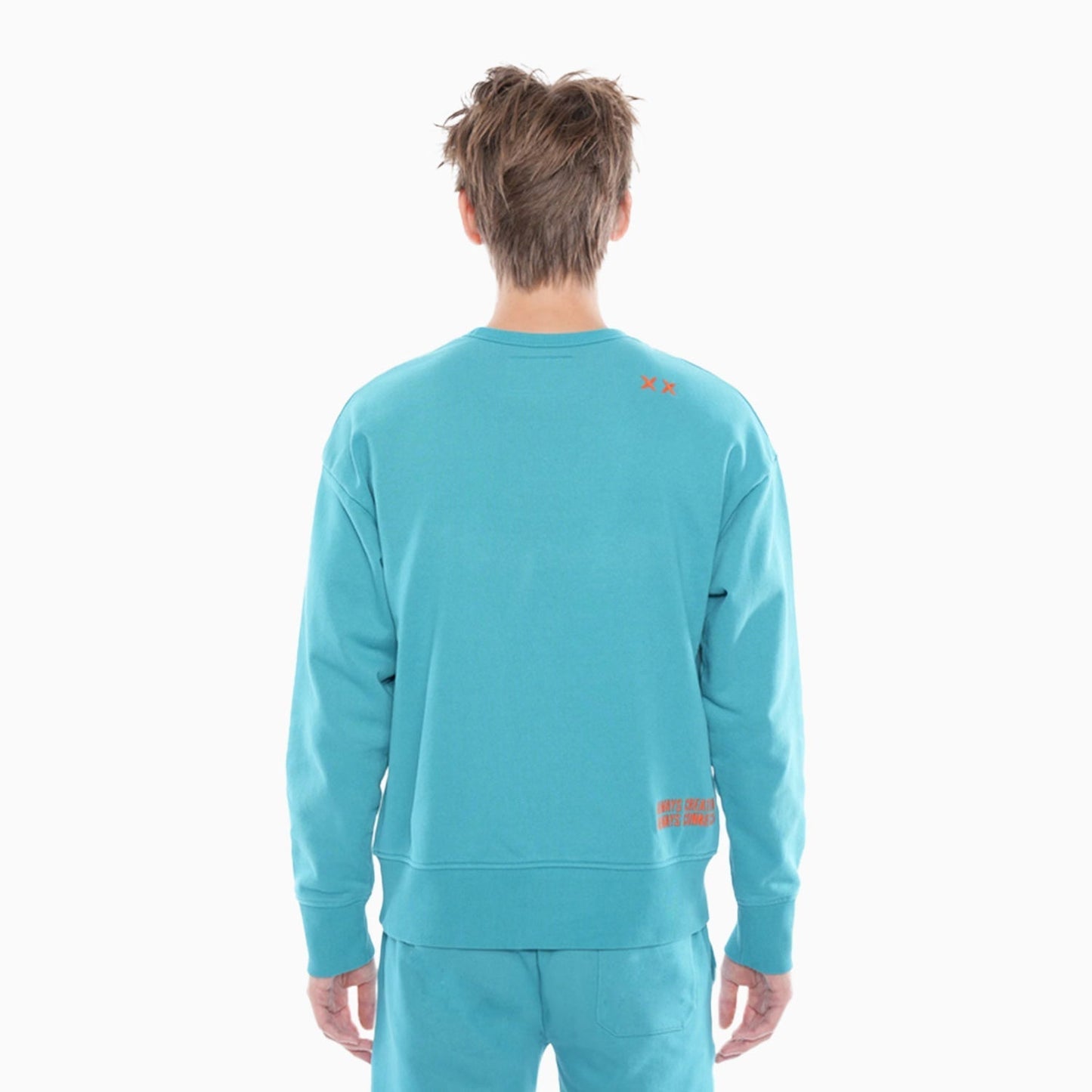 Men's Crew Neck Fleece  Sweatshirt