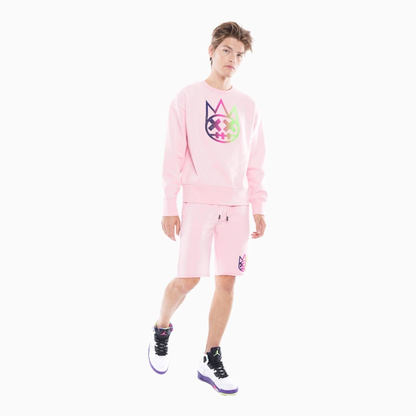 Men's Crew Neck Fleece  Sweatshirt