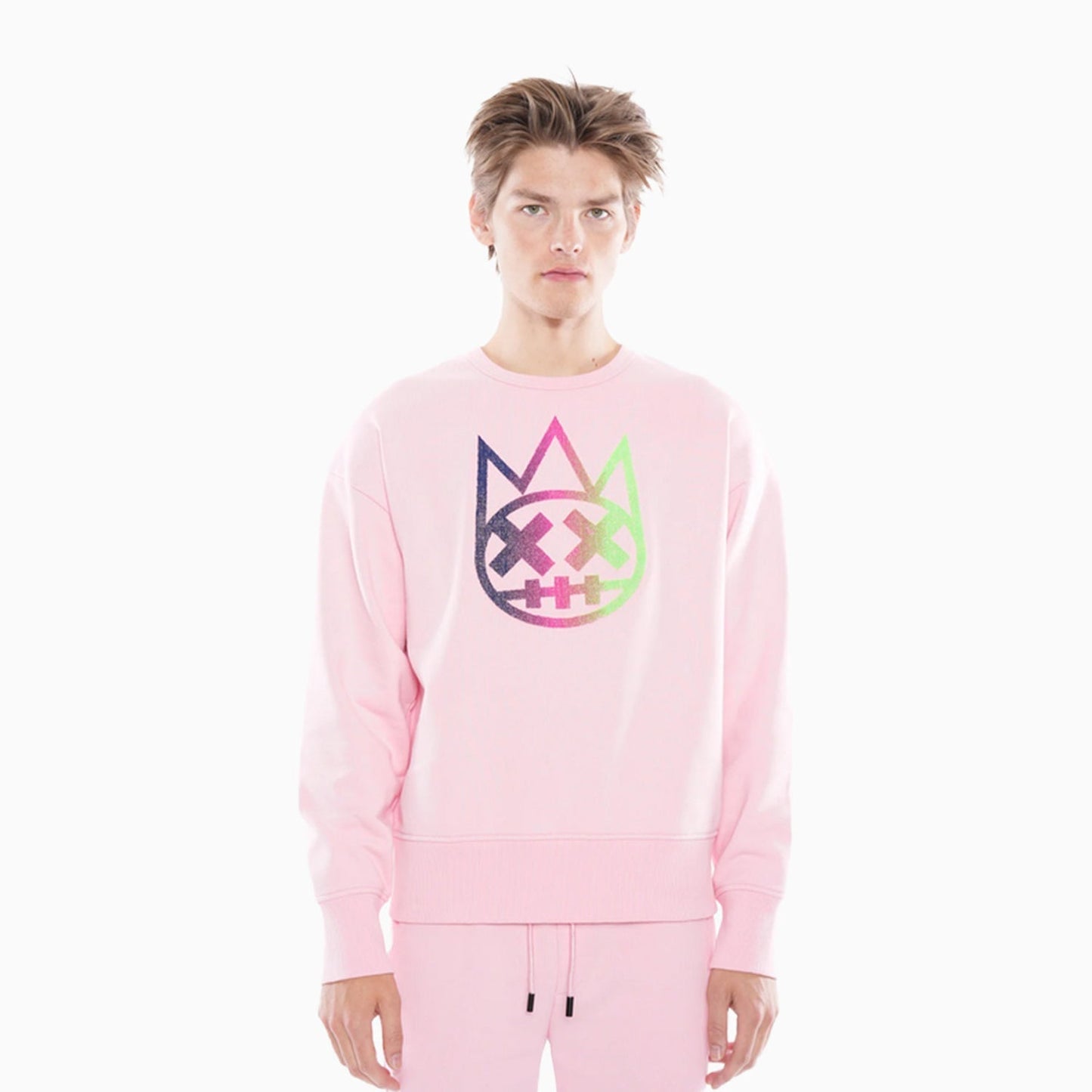 Men's Crew Neck Fleece  Sweatshirt