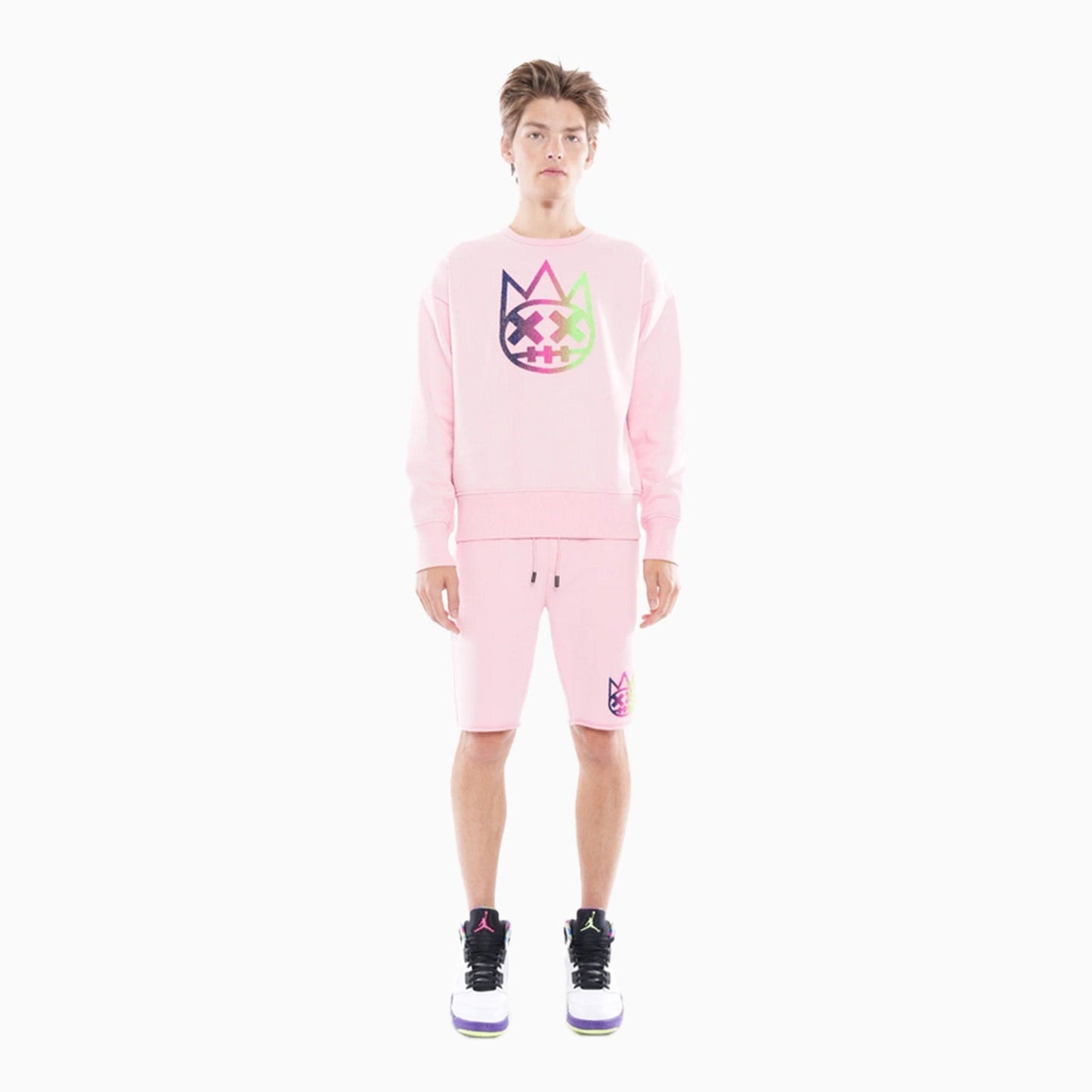 Men's Crew Neck Fleece  Sweatshirt