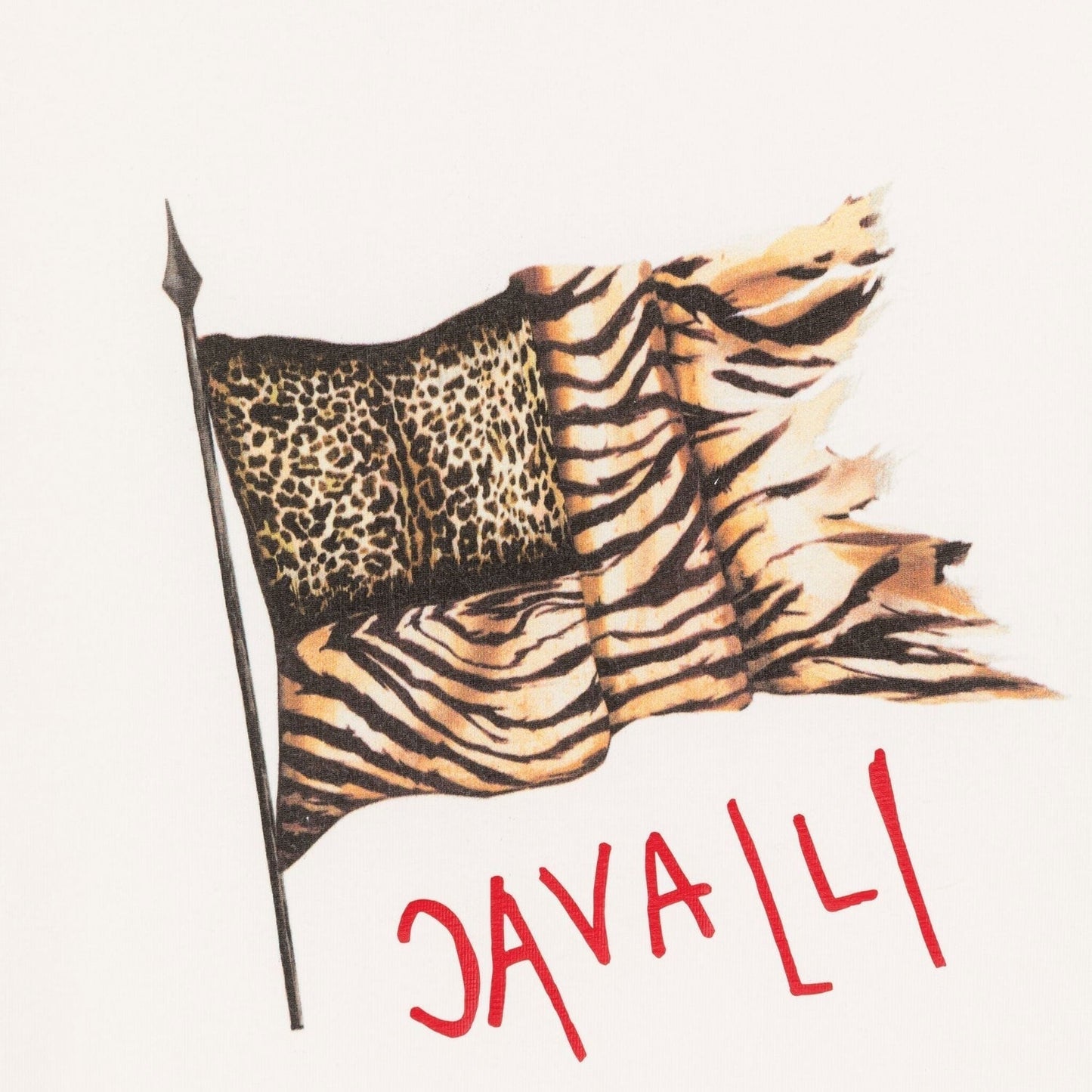 Kid's Animalier Patchwork Print Logo T Shirt